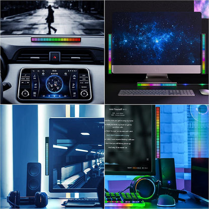 SOUND ACTIVATED RGB LIGHT BAR